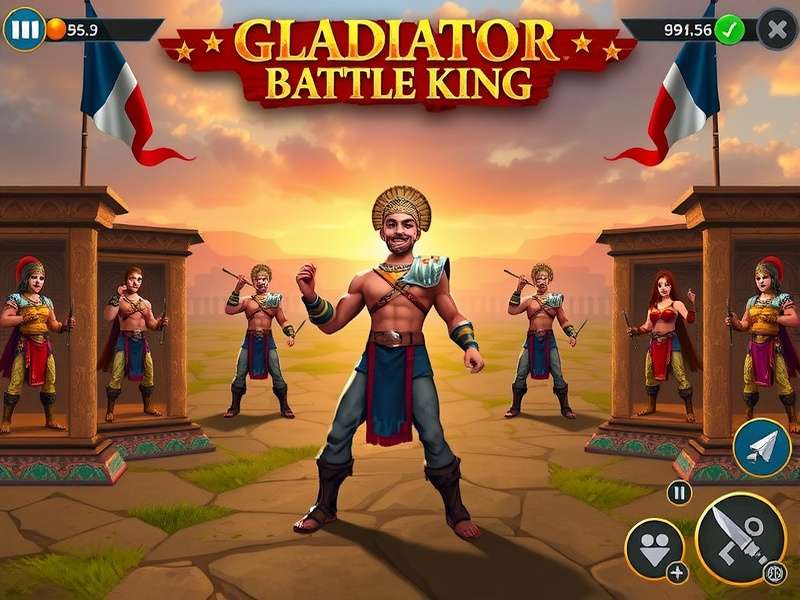 Gladiator Battle King Indian tournament